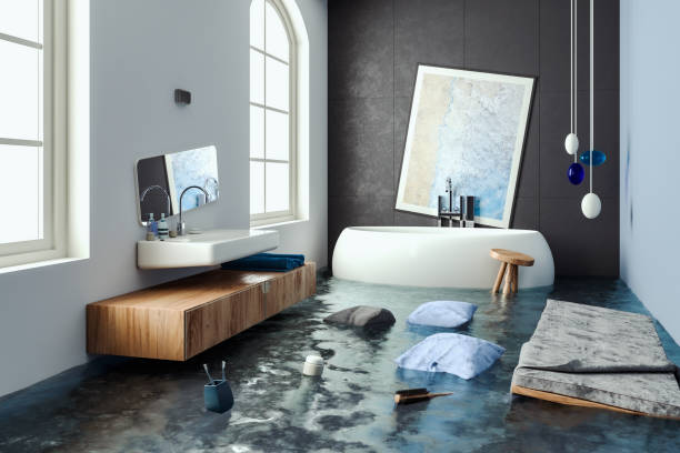 Water damage restoration process in Antlers, OK